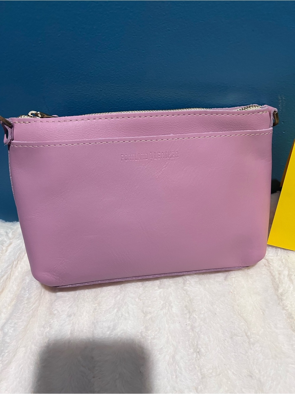 Portland Leather goods, vintage pink classic poppy